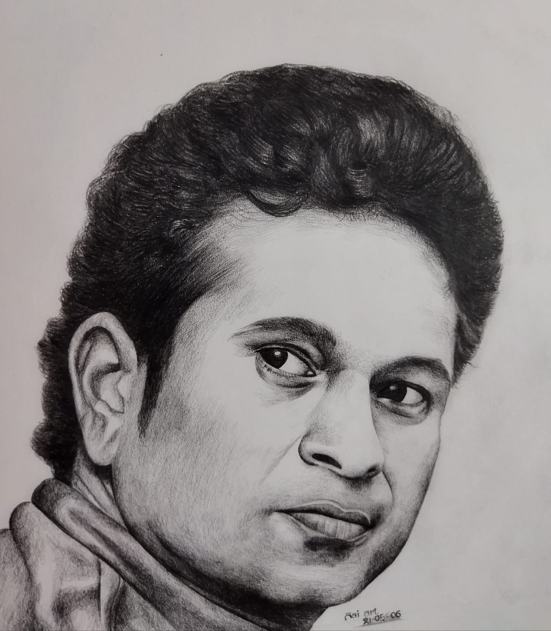 Pencil portrait