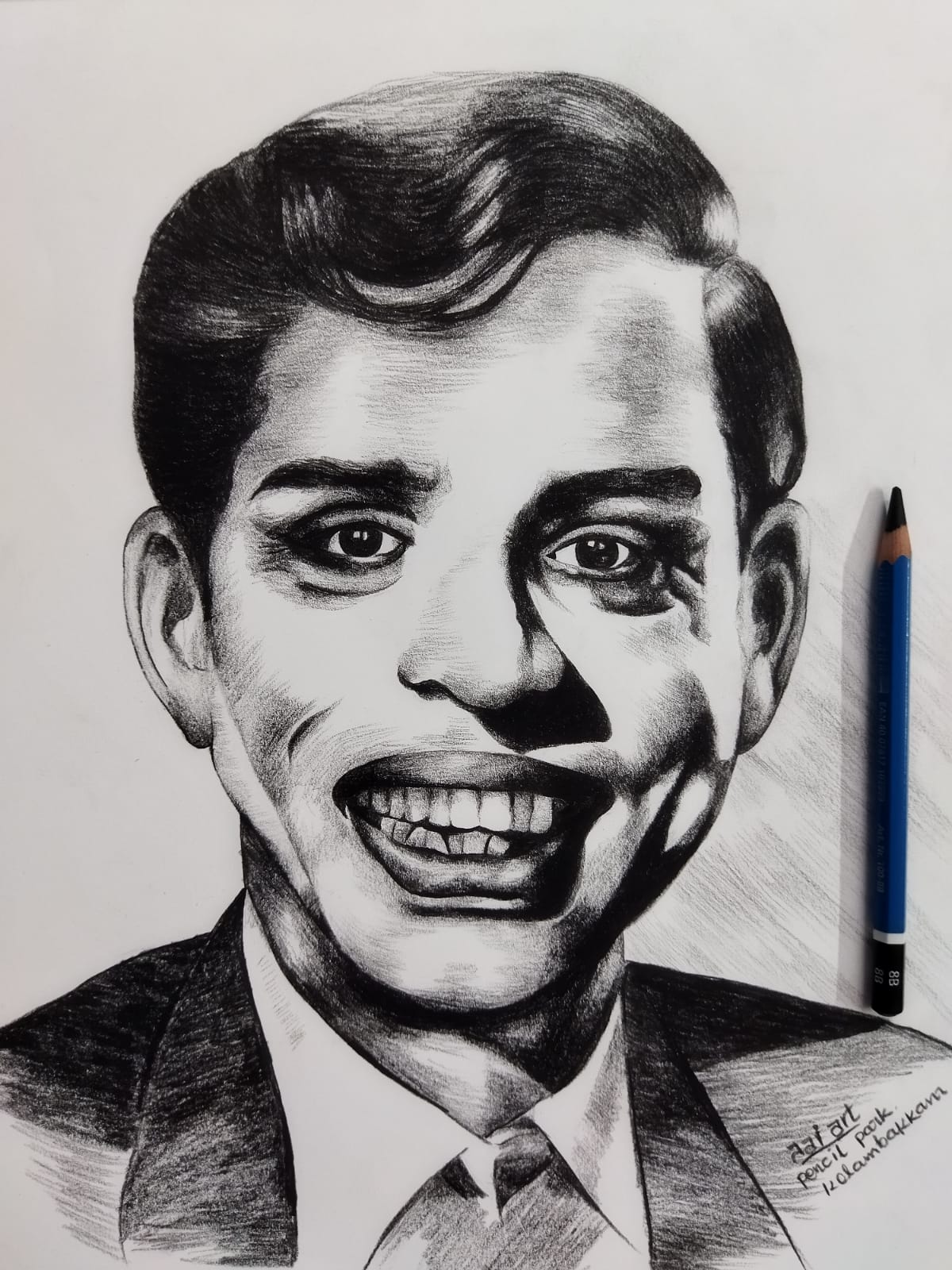 Pencil portrait